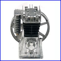 Piston Air Compressor Pump Head Motor Dual Cylinder 2200W 250L/min 2065-3HP
