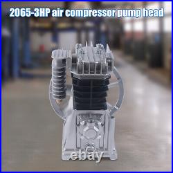 Piston Air Compressor Pump Motor Head Twin Cylinder 1.5KWith2.2KW Oil-lubricated