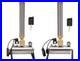Portable 110V Air Compressor 2-4L Steel Tank 2.5MPa Gauge Remote Cord