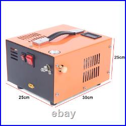 Portable 12V High Pressure Air Compressor Built-in Transformer 4500PSI 300Bar