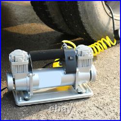 Portable 24V Heavy Duty 150PSI Car Tyre Air Pump Tire Inflator Air Compressor US