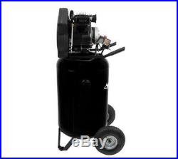 Portable Air Compressor Pump 30 Gallon 1.6 HP Oil New 155 PSI Husky Garage Tool