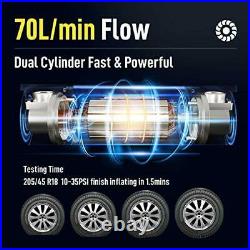 Portable Air Compressor Pump Tire Inflator for Car, Truck, Suv, Digital Display