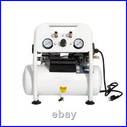 Portable Air Compressor, Ultra Quiet Oil-Free 115 PSI Max 4 CFM With 2.5 Gallon