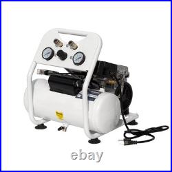 Portable Air Compressor, Ultra Quiet Oil-Free 115 PSI Max 4 CFM With 2.5 Gallon
