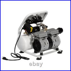 Portable Air Compressor, Ultra Quiet Oil-Free 115 PSI Max 4 CFM With 2.5 Gallon