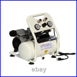 Portable Air Compressor, Ultra Quiet Oil-Free 115 PSI Max 4 CFM With 2.5 Gallon