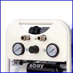 Portable Air Compressor, Ultra Quiet Oil-Free 115 PSI Max 4 CFM With 2.5 Gallon