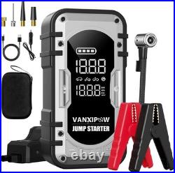 Portable Car Jump Starter 4500A 150PSI Air Compressor 12V Battery Booster Power