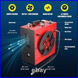 Portable PCP Air Compressor 350W High Power Motor Water and Fan Cooling