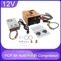 Portable PCP Air Compressor Air Gun High Pressure Pump Transformer 12V/110V