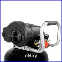 Portable Vertical Electric Air Compressor Tool 20 Gal. 200 PSI Oil Free Pump