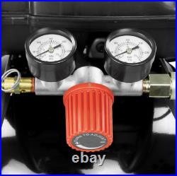 Portable Vertical Electric Air Compressor Tool 20 Gal. 200 PSI Oil Free Pump