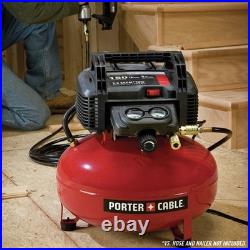 Porter-Cable PXCM2002-WK 6 gal 150 PSI Air Compressor with 13-PC Accessory Kit New