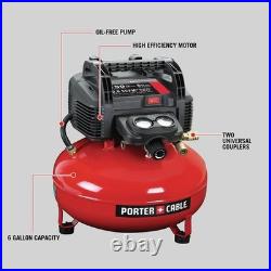 Porter-Cable PXCM2002-WK 6 gal 150 PSI Air Compressor with 13-PC Accessory Kit New