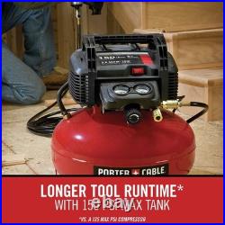 Porter-Cable PXCM2002-WK 6 gal 150 PSI Air Compressor with 13-PC Accessory Kit New