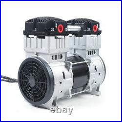 Power Air Oilless Silent Diaphragm Vacuum Pump Air Compressor Head 200L/min