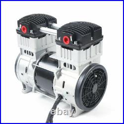 Power Air Oilless Silent Diaphragm Vacuum Pump Air Compressor Head 200L/min