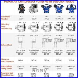 Professional 3HP Oil Lubricated Air Compressor Pump Efficient and Reliable
