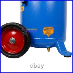 Puma 1.5 HP 8 Gallon 115V Oil Free Ultra Quiet Wheeled Portable Air Compressor