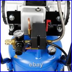 Puma 1.5 HP 8 Gallon 115V Oil Free Ultra Quiet Wheeled Portable Air Compressor