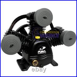Puma 3 Cylinder 1 Single Stage Cast Iron Air Compressor Pump 22 SCFM No Unloader