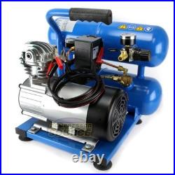 Puma Twin Tank 12 Volt 2 Gallon Oil-Less Air Compressor with Filter PD-1021F