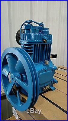Quincy 214 Pressure Lubed Air Compressor Pump 16. 5 SCFM