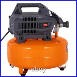 RIDGID 6 Gal. 150 PSI Electric Air Compressor with Hose & 18GA Brad Nailer