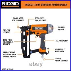 RIDGID 6 Gal. 150 PSI Electric Air Compressor with Hose & 18GA Brad Nailer