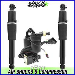 Rear Reman OEM Z55 Air Shocks with Air Compressor 2007-2014 Cadillac Escalade ESV