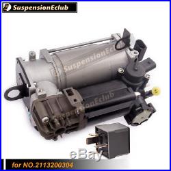 Relay +Air Suspension Compressor Pump for Mercedes Benz W220 W211 E320 S430 S500
