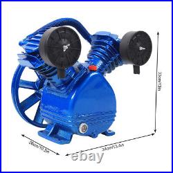 Replacement Air Compressor Pump Single Stage V Style Twin Cylinder 3 HP 2-Piston