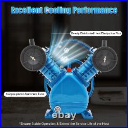 Replacement Air Compressor Pump Single Stage V Style Twin Cylinder 3 HP 2-Piston