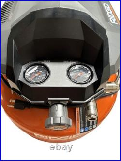 Ridgid R69603FK 6 Gallon Air Compressor & 3 Tool Pneumatic Combo Kit