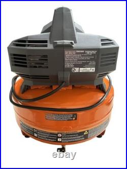 Ridgid R69603FK 6 Gallon Air Compressor & 3 Tool Pneumatic Combo Kit