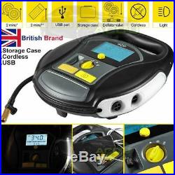 Ring RTC6000 Cordless Rechargeable Car Tyre Air Compressor Air Bed Inflator Pump