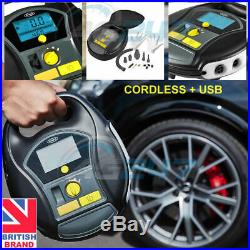 Ring RTC6000 Cordless Rechargeable Digital Tyre Bed Air Pump Inflator Compressor