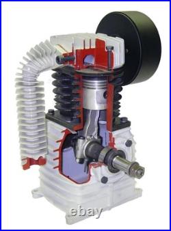 Rolair K18 Single-Stage Compressor Pump With Flywheel