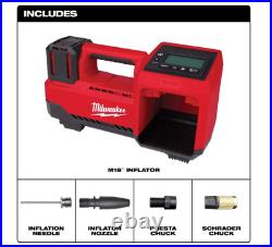 SALE! Milwaukee 2848-20 M18 18V Cordless Li-Ion Tire Inflator Bare Tool