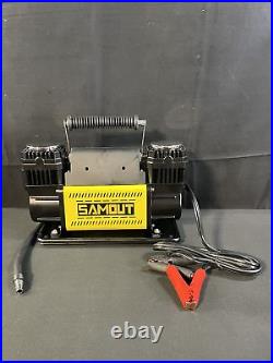 SAMOUT 12V Air Compressor Portable Inflator 7.06 CFM Air Pump Mx 150PSI New Open