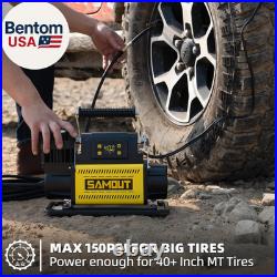 SMAOUT 12V Digital Air Compressor, Offroad Portable Inflator 7.06 CFM, Air Pump