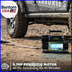 SMAOUT 12V Digital Air Compressor, Offroad Portable Inflator 7.06 CFM, Air Pump