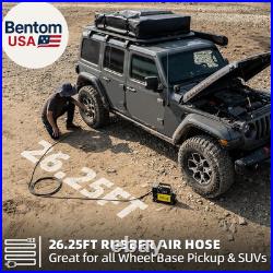 SMAOUT 12V Digital Air Compressor, Offroad Portable Inflator 7.06 CFM, Air Pump