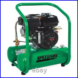 SPEEDAIRE AC1-HH04-05G Portable Gas Air Compressor, 1 Stage, 4 hp 4GB42