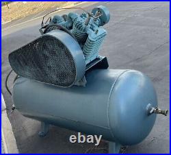Saylor Beall 707 PUMP 10 HP Air Compressor MODEL 755-120 Gallon Tank WithStarter
