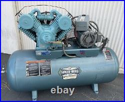 Saylor Beall 707 PUMP 10 HP Air Compressor MODEL 755-120 Gallon Tank WithStarter