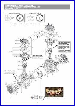 Schulz Air Compressor Oilless Pump Csd-9