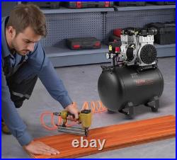 Silent 10 Gal Air Compressor for Auto Repair New Vevor