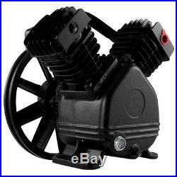 Single Stage Twin V Pump Husky Air Compressor Cast iron 155 Psi Highly Durable